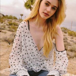 Jetset Diaries Polka Dot Top